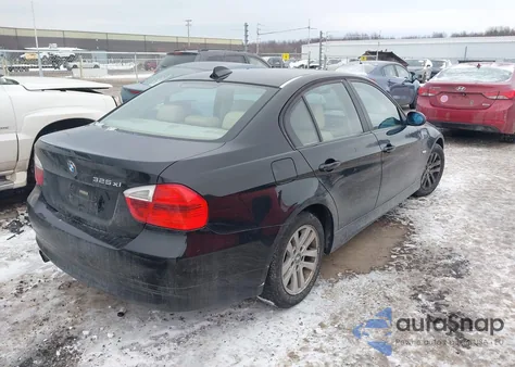 2006 BMW 325Xi from USA, damaged, VIN WBAVD13576KT79905